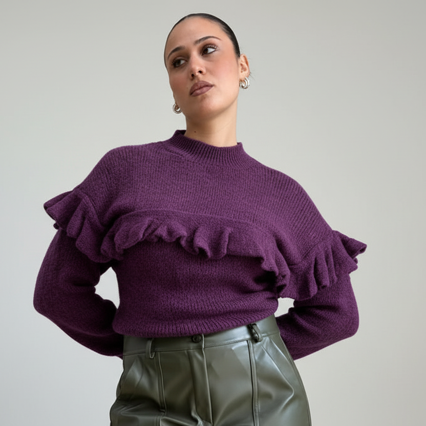 Maglione con Volant