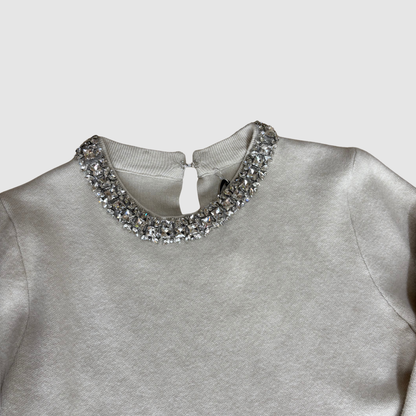 Maglioncino con collo gioiello