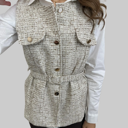 Gilet con cintura
