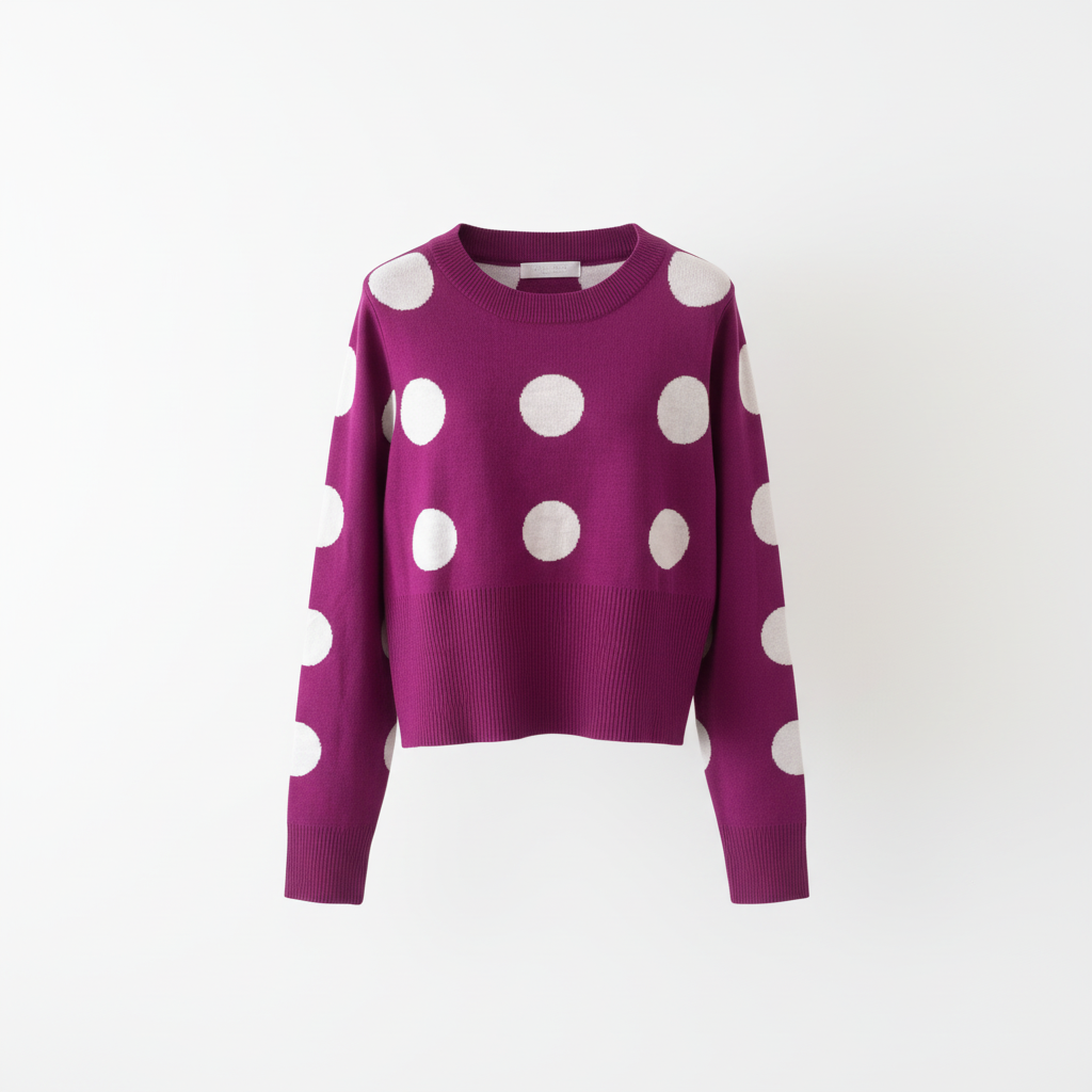 Maglioncino con pois