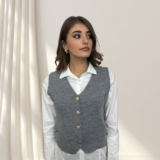 Gilet in maglia