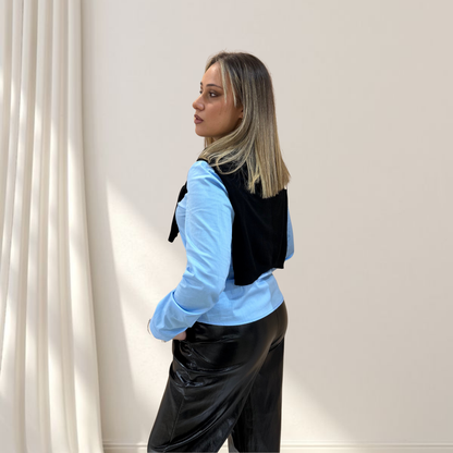 Pantalone in eco-pelle