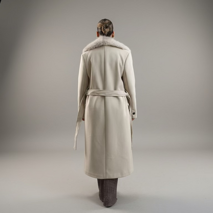 Cappotto con Eco-Pelliccia