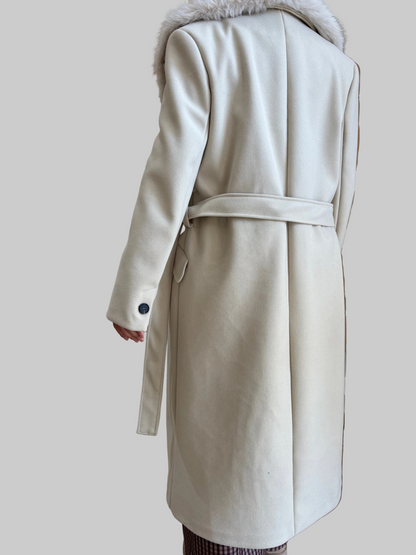 Cappotto con Eco-Pelliccia