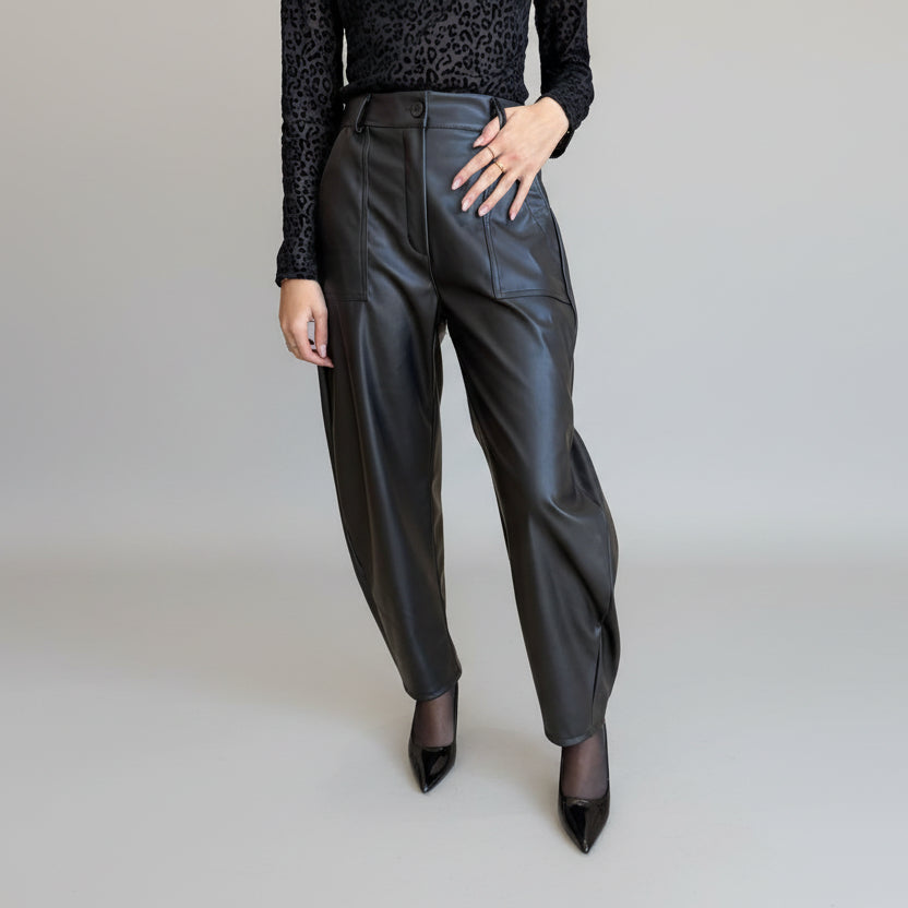 Pantalone Ecopelle Balloon