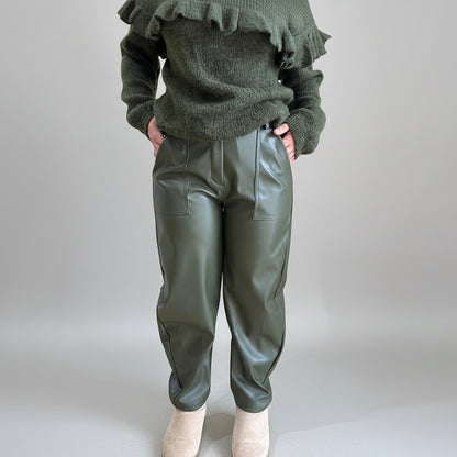 Pantalone Ecopelle Balloon