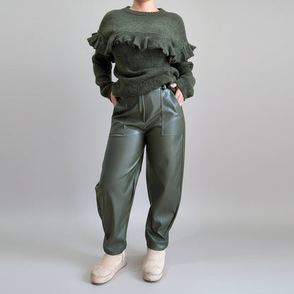 Pantalone Ecopelle Balloon