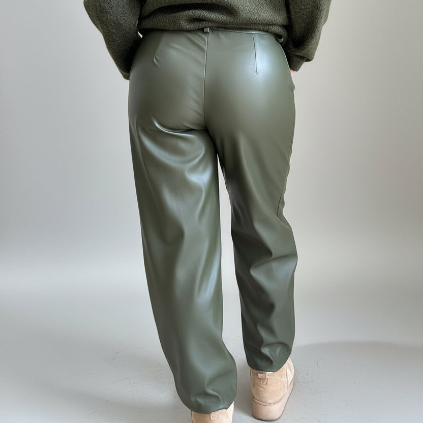 Pantalone Ecopelle Balloon