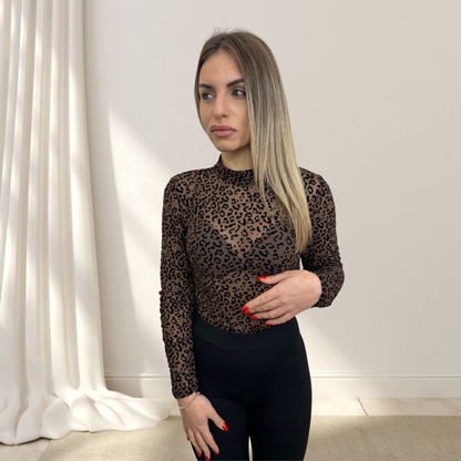 Body velato animalier