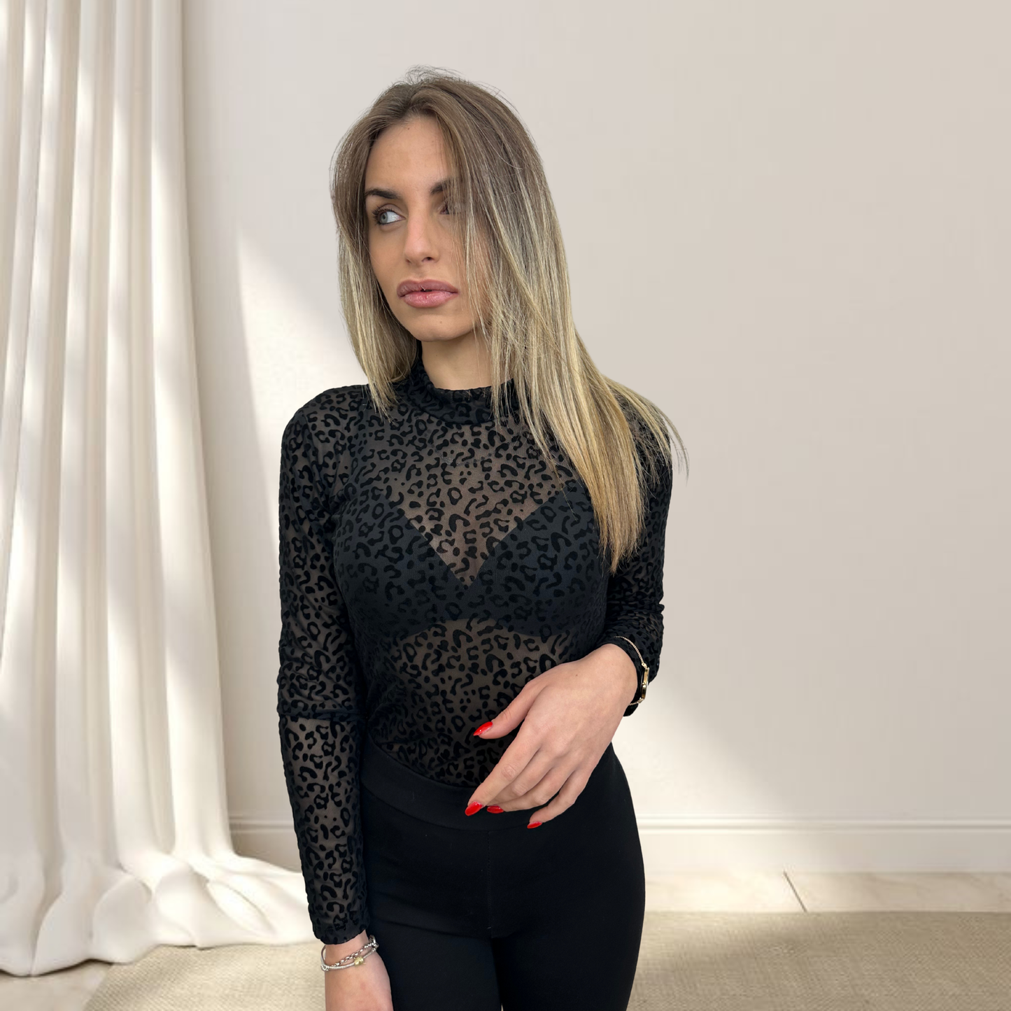 Body velato animalier