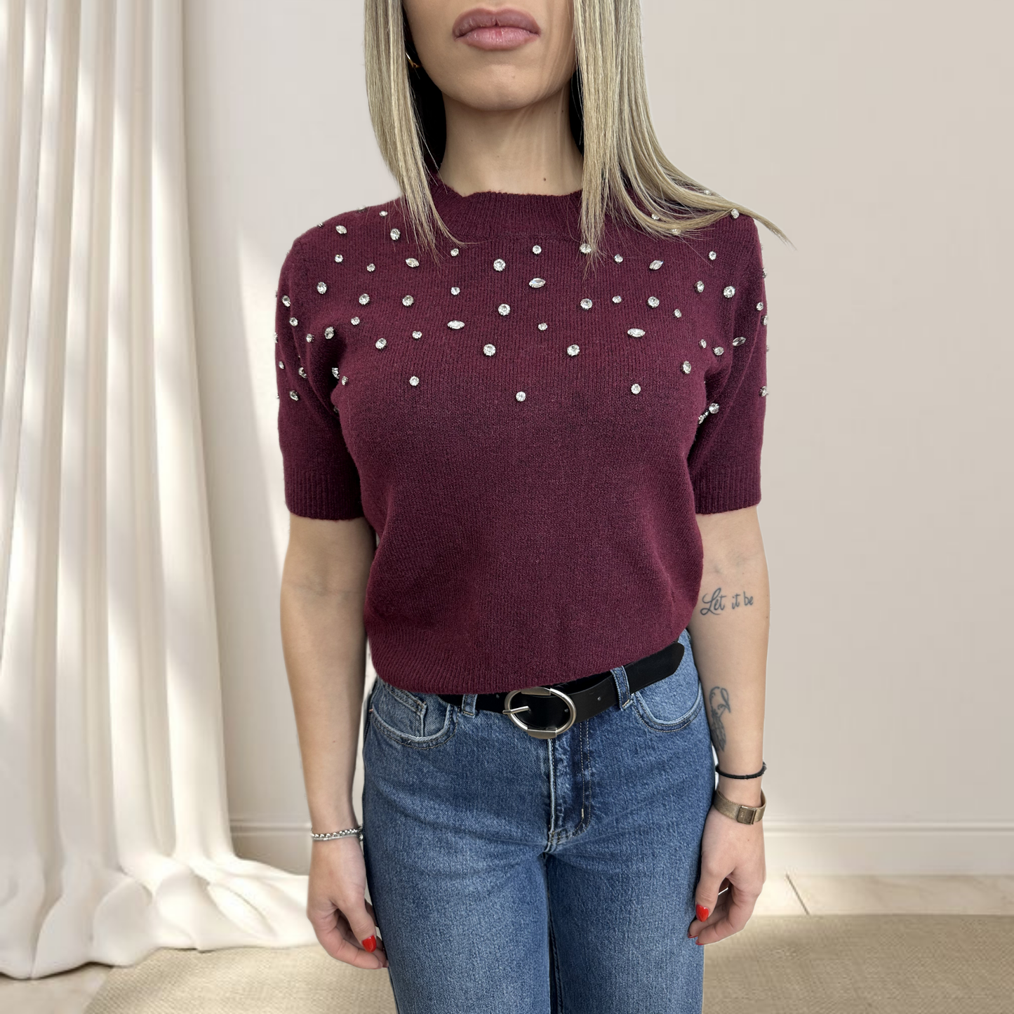 Maglioncino Diamond Mezza Manica