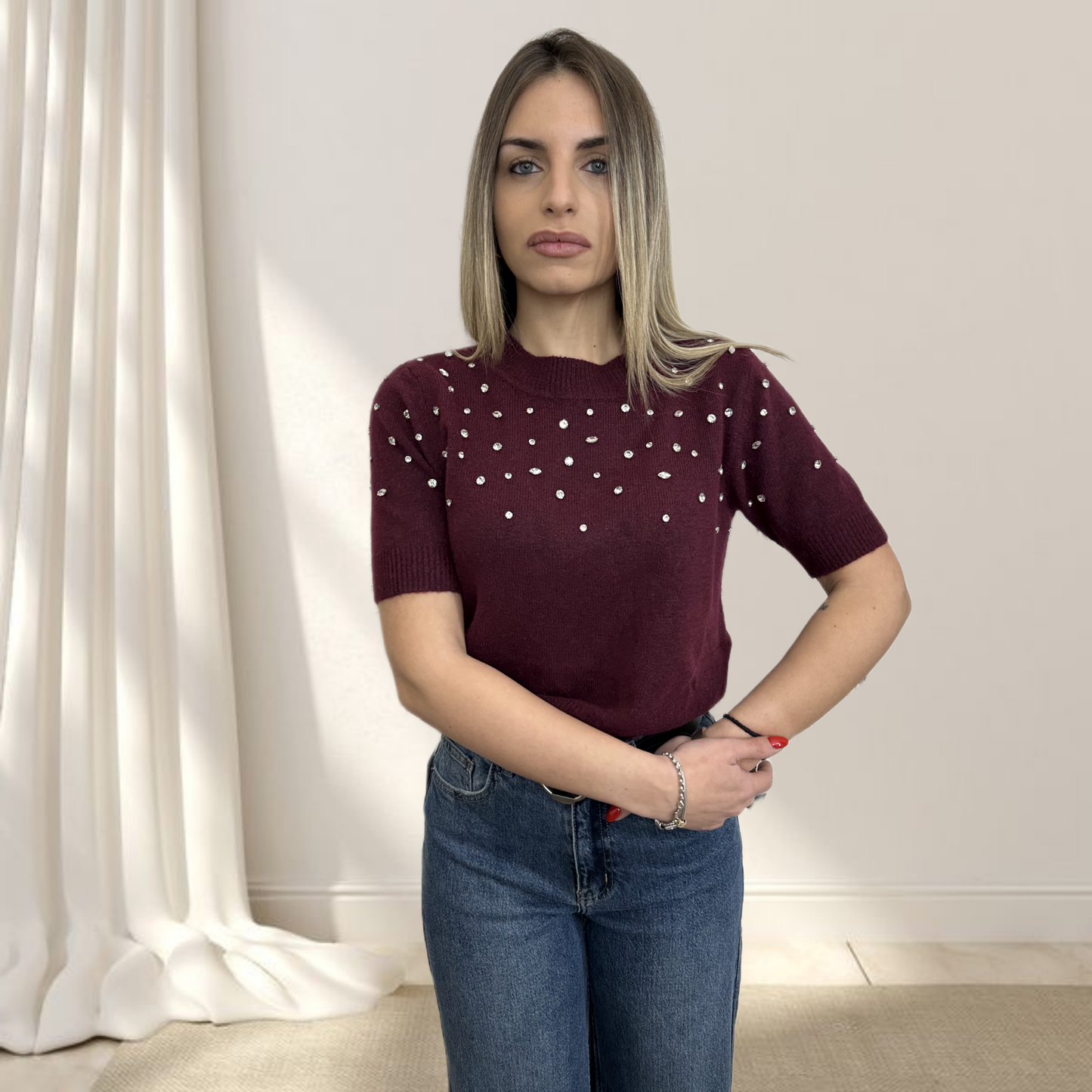 Maglioncino Diamond Mezza Manica