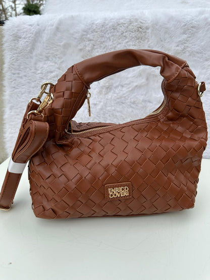 Borsa Intrecciata Enrico Coveri