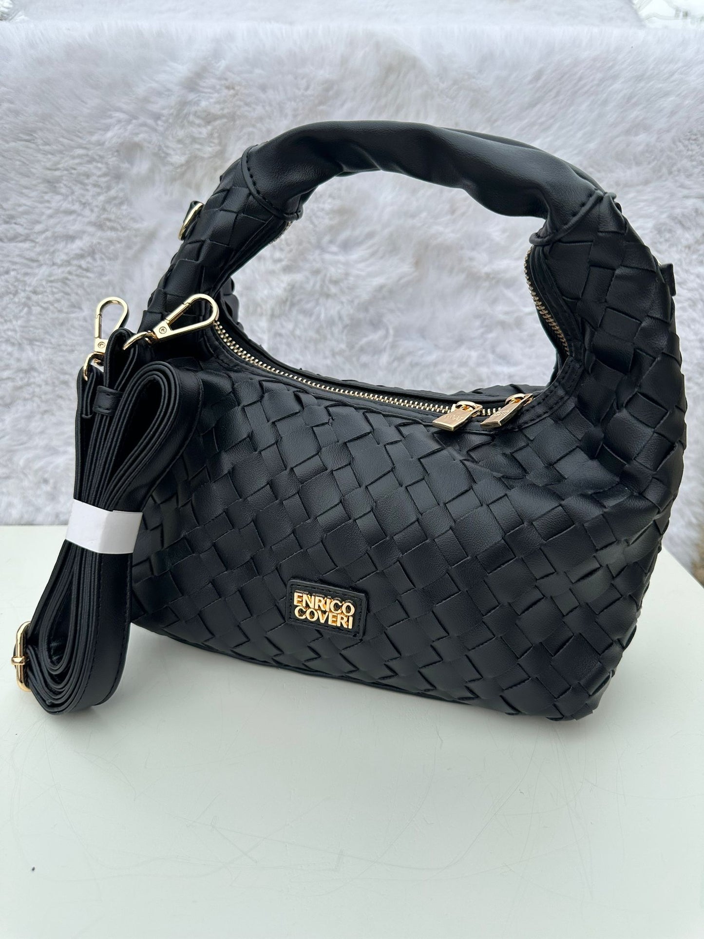 Borsa Intrecciata Enrico Coveri