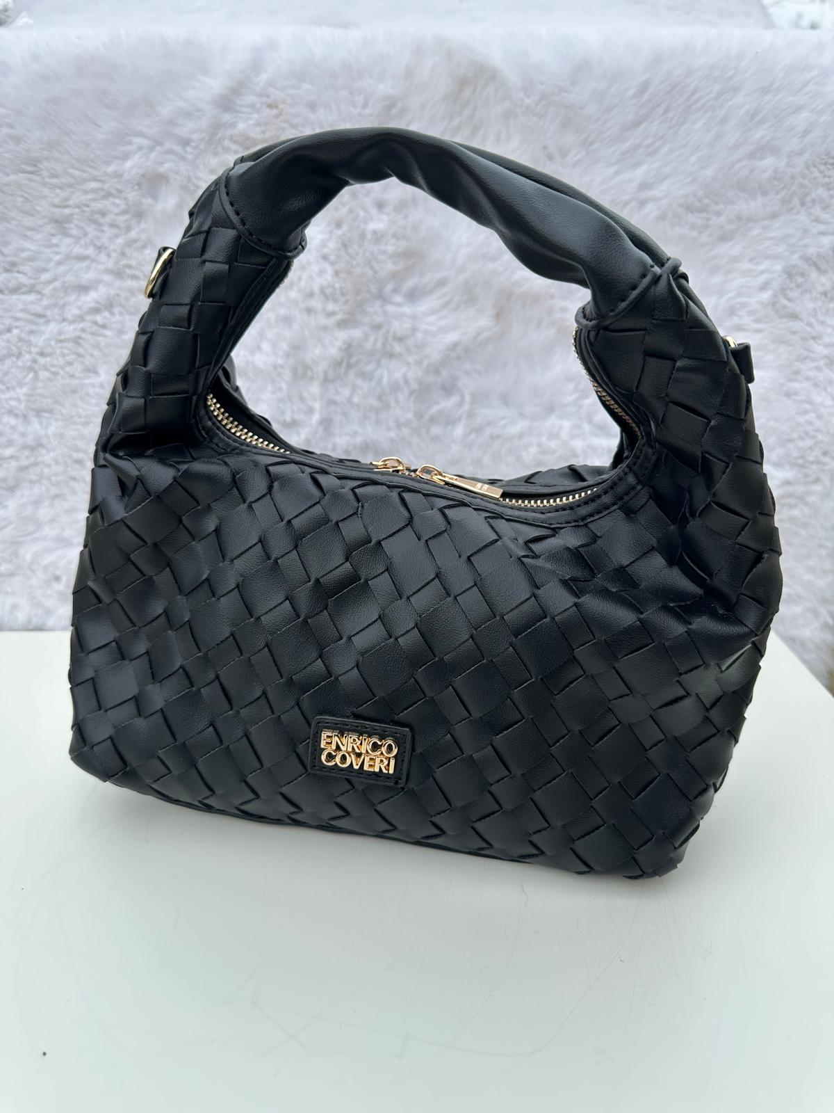 Borsa Intrecciata Enrico Coveri